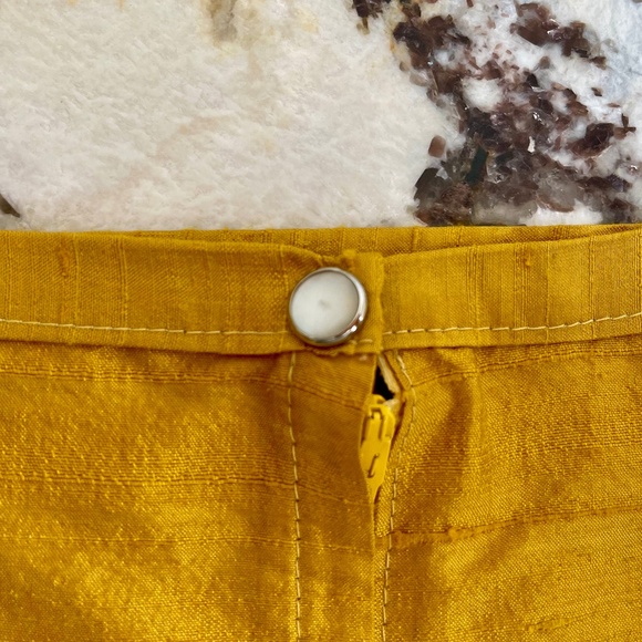 SALE! NWOT Wilson Stokoe Slub Silk Knee Length Skirt ~ Size 10 (US) - Picture 8 of 9